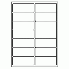 421 - Label Size 97mm x 40mm - 14 labels per sheet